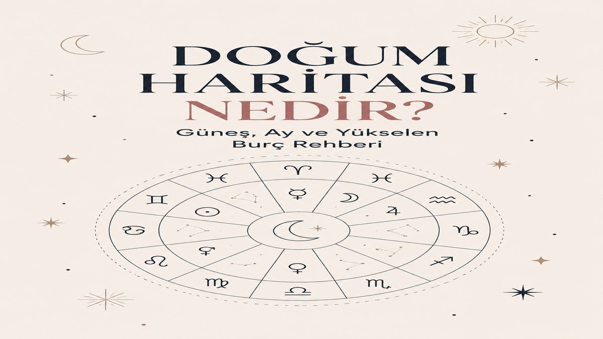 Doğum Haritası Nedir? Güneş, Ay ve Yükselen Burç Nasıl Yorumlanır?