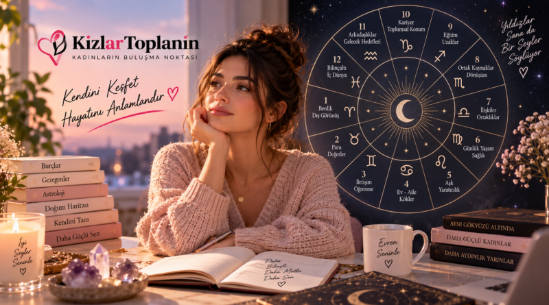 Doğum haritasında 12 ev ve astrolojik evler rehberi