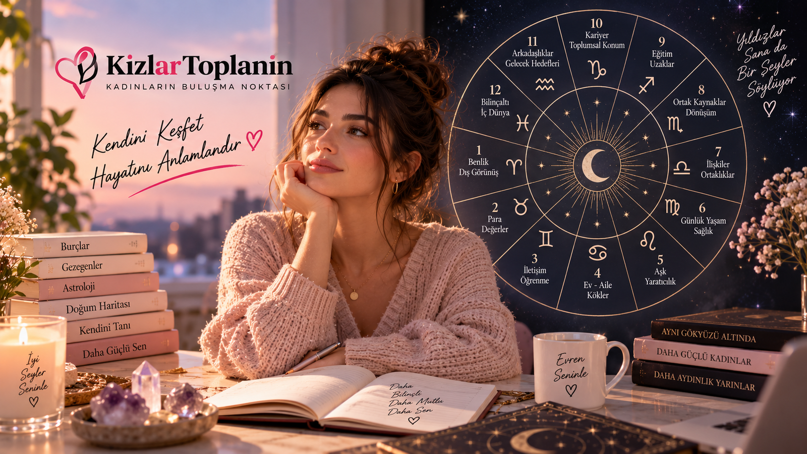 Doğum Haritasında 12 Ev Neyi Anlatır?