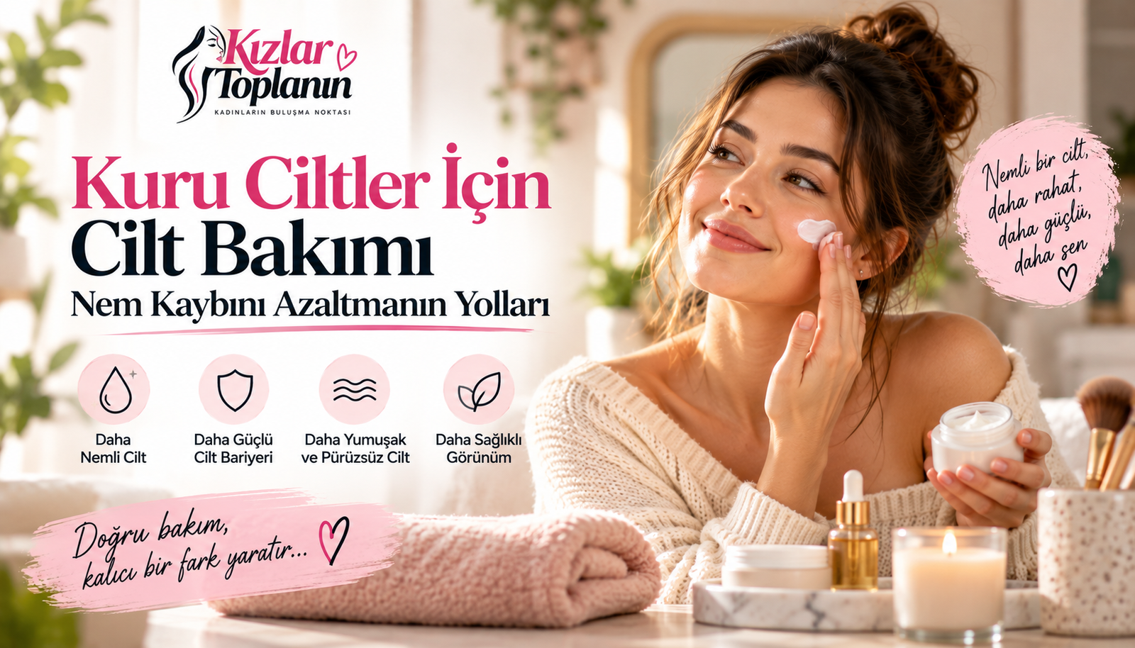 Kuru Ciltler İçin Cilt Bakımı