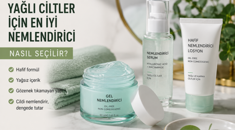 Yağlı ciltler için nemlendirici